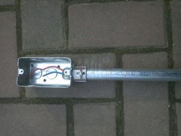 Caixas e tampas elétricas/ Caixa de junção de condutos de aço galvanizado/ Caixas de comutação elétrica