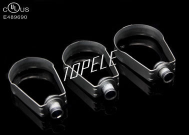UL Clamps de tubos de aço personalizados para suspender tubos isolados, ajuste vertical