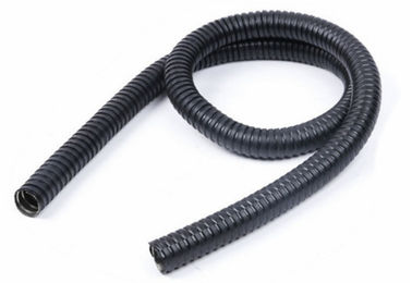 Negro Laranja Cinza PA Flexível Conduto Elétrico Galvanizado Aço Flexível Tubo