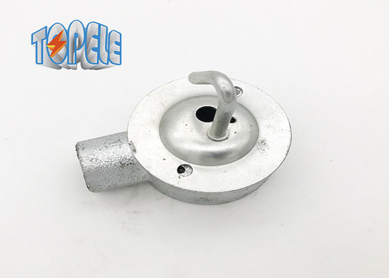 TP116 BS4568 Acessórios de conduta Combinados Cobertura de cúpula de gancho / placa de gancho