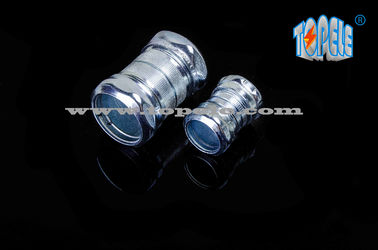 Conector de tubos metálicos elétricos / Feito de acoplamento de compressão de aço revestido com zinco 514B / 1/2 In até 4 In