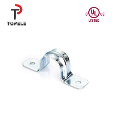 UL Standard 1/2&quot; - 4&quot; Pre galvanizado com dois buracos para conduto EMT