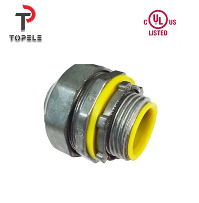 Fêmea de fundição a substituição de zinco 3/8&quot;-4&quot; de conector flexível e rígido de tipo recto