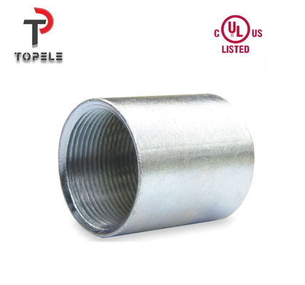 Revestimento de zinco de aço galvanizado IMC acoplamento de conduto roscado 1/2 &quot;a 4&quot;
