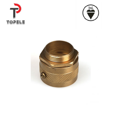 Acessórios de conduta metálica de latão flexível Tipo curto longo macho Hexagon Bush BS Standard