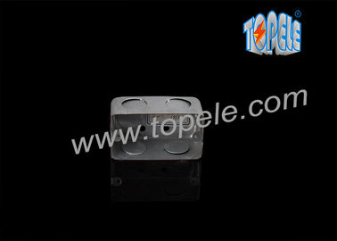 2 polegadas x 4 polegadas / dispositivo de comutação de aço pré-galvanizado padrão dos EUA Caixas de conduto retangular / Caixas de conduto elétrico