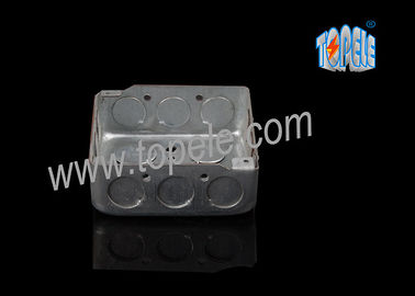 4 x 4 Quadrado Caixa Elétrica de Metal Caixa de Comutação EMT 1 - 1 / 2 " Profundidade