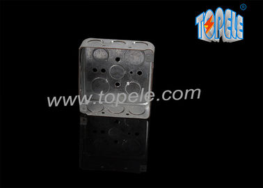 4 x 4 Quadrado Caixa Elétrica de Metal Caixa de Comutação EMT 1 - 1 / 2 " Profundidade