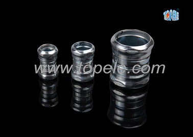 Conector de tubos metálicos elétricos / Feito de acoplamento de compressão de aço revestido com zinco 514B / 1/2 In até 4 In