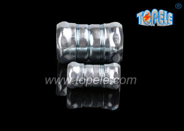 Conector de tubos metálicos elétricos / Feito de acoplamento de compressão de aço revestido com zinco 514B / 1/2 In até 4 In