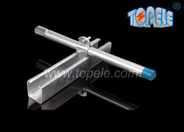 HDG preto com ranhuras, estribo plano, canal unistrut para suportar condutores 41X 41MM