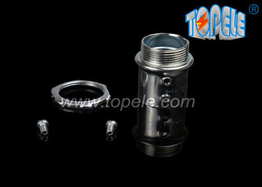 Conector de tubos EMT de parafusos de aço galvanizado / conector metálico elétrico