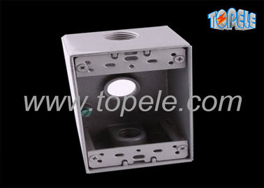 Caixas elétricas resistentes a intempéries 3 buracos 1 gang outlet