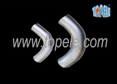 BS4568 Tubo de aço galvanizado canal de ferro maleável intersecção cotovelo 20mm / 25mm