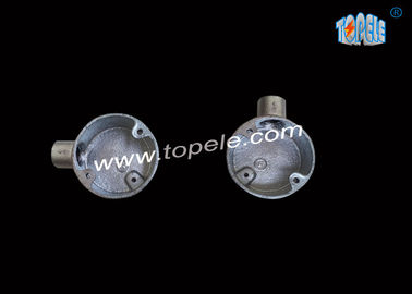BS4568 Acessórios de tubos de ferro fundido maleáveis/ Caixa de conduta/caixa de terminal galvanizado de 25 mm