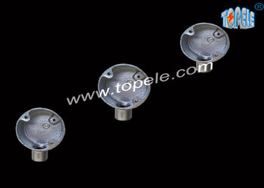 BS4568 Acessórios de tubos de ferro fundido maleáveis/ Caixa de conduta/caixa de terminal galvanizado de 25 mm