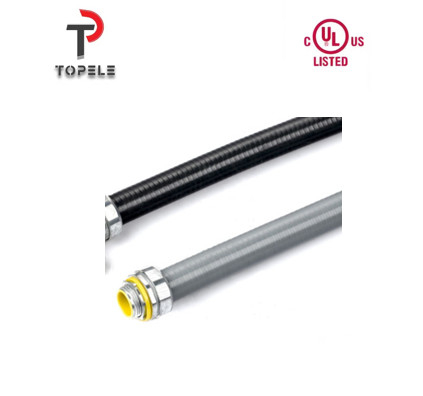 3/8  Flexível Conector de conduto à prova d'água líquido revestido de PVC