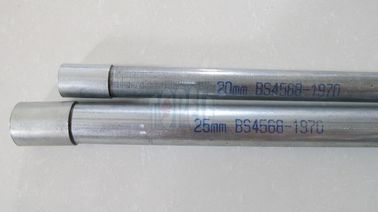 Tubos de aço galvanizado BS4568 soldados por conduta com acoplamento roscado