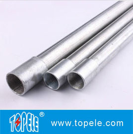 Tubos de aço galvanizado BS4568 soldados por conduta com acoplamento roscado