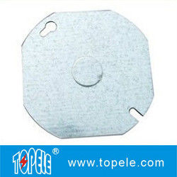 4 "Cobre de Metal Elétrico 54C6 Cobre de Aço Octagonal Plano 1/2" Knockout
