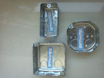 TOPELE 54171, 4 ̊ Caixas de conduta elétrica galvanizadas de aço octogonal, 2-1/8 &quot;Deep, 1/2&quot; Knockou
