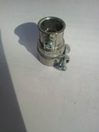 Conduto EMT de metal flexível de zinco e acessórios, conector combinado