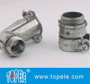 Condução e acessórios flexíveis de fundição a base de zinco Conector de compressão reta de metal flexível