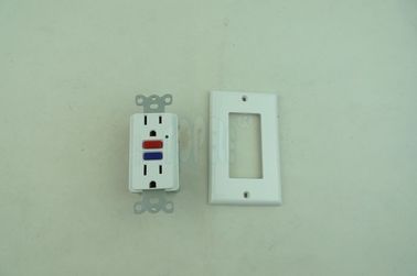 Receptores comerciais duplex GFCI resistentes a adulterações de 125 V com luz indicadora LED
