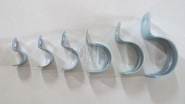 Condução e acessórios, aço revestido de zinco com um buraco EMT / IMC Conduit Straps / UL listado aço galvanizado rígido com um buraco