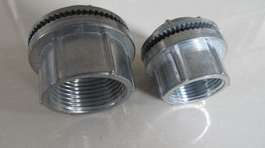Fittings de conectores de eixos estanques com rosca de zinco laminado, com rosca rígida, com rosca de zinco isolado