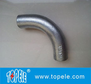 BS4568 Acessórios de conduta 20 mm, 25 mm Cotovelo sólido de ferro maleável, 90 graus