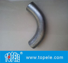 BS4568 Acessórios de conduta 20 mm, 25 mm Cotovelo sólido de ferro maleável, 90 graus