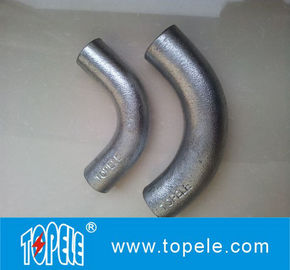 BS4568 Acessórios de conduta 20 mm, 25 mm Cotovelo sólido de ferro maleável, 90 graus