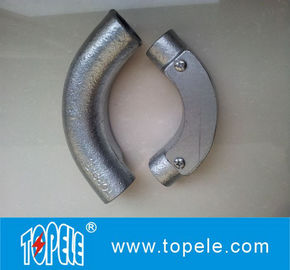 BS4568 Acessórios de conduta 20 mm/25 mm BS4568 Cotovelo de inspeção de ferro maleável, curvas padrão britânico