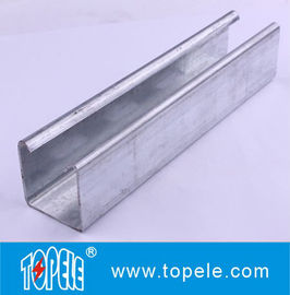 Canal simples41x25mm, 41x35mm pré-galvanizado Perforado Canal simples / em ranhuras