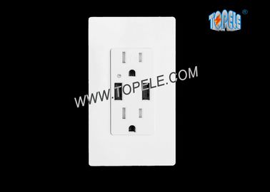 Carregador USB inteligente de alta velocidade 15A manipulador - tomada resistente apenas para uso interno