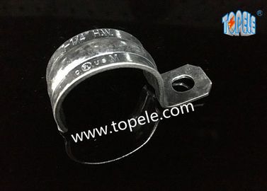 Conduto EMT de aço revestido com zinco e acessórios com clip de um buraco / correia de conduto EMT