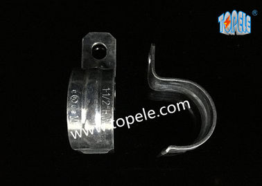 Conduto EMT de aço revestido com zinco e acessórios com clip de um buraco / correia de conduto EMT