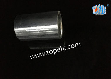 Acoplamento rígido aço revestido com zinco, acessórios de conduta IMC, acoplador elétrico galvanizado com roscas