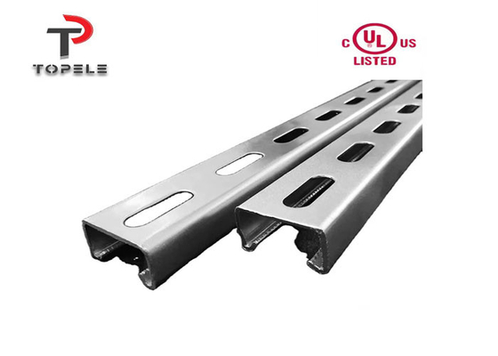 Galvanizado Bline Unistrut Canal Metal para Sistema de Apoio 1,5 mm