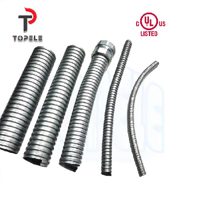 O tubo de aço flexível da canalização galvanizou EMT Conduit And Fittings