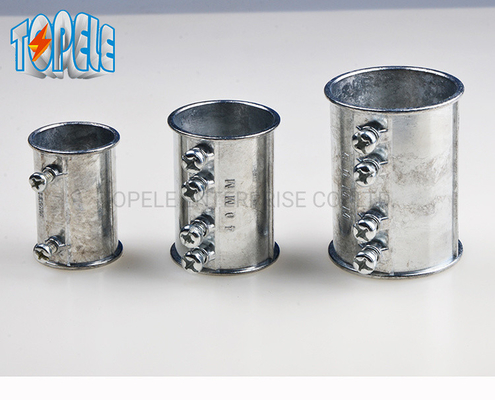 O zinco do IEC 61386 morre o parafuso de fixação moldado EMT Coupling 20mm 25mm