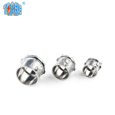 tipo zinco do parafuso de fixação do conector do IEC 61386 Emt de 25mm 32mm da prata