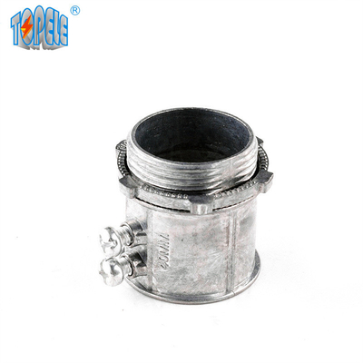 tipo zinco do parafuso de fixação do conector do IEC 61386 Emt de 25mm 32mm da prata