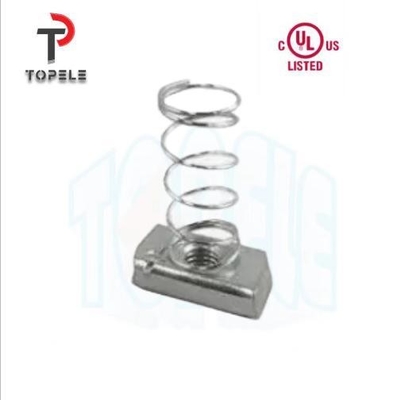 Galvanize o MERGULHO quente da porca longa de aço inoxidável da mola galvanizado