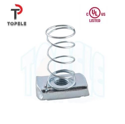 Galvanize o MERGULHO quente da porca longa de aço inoxidável da mola galvanizado