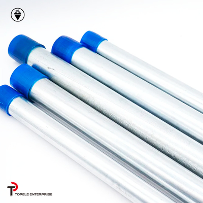 Conduto de aço galvanizado BS4568 / tubo BS4568 / tubo GI com tampa de proteção