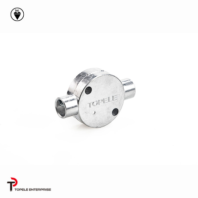 GI BS4568 Caixa de junção circular de 20 mm 25 mm 32 mm 90 ângulo