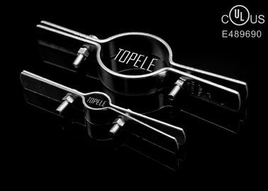 Clamps de tubulação de elevação revestidas de zinco com parafuso, suporte de tubulação UL Standard
