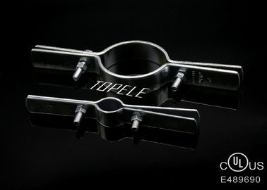Clamps de tubulação de elevação revestidas de zinco com parafuso, suporte de tubulação UL Standard